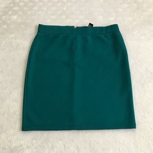 Teal Mini Skirt 💃🏽